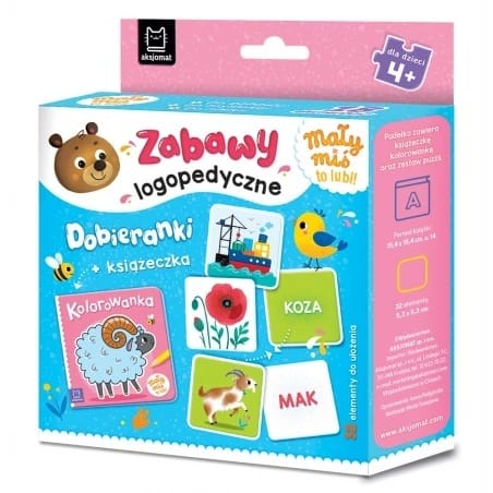 ⁨ZABAWY LOGOPEDYCZNE DOBIERANKI⁩ w sklepie Wasserman.eu