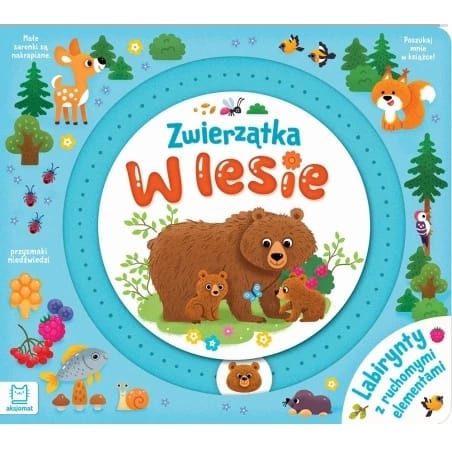 ⁨ZWIERZĄTKA W LESIE LABIRYNTY⁩ w sklepie Wasserman.eu