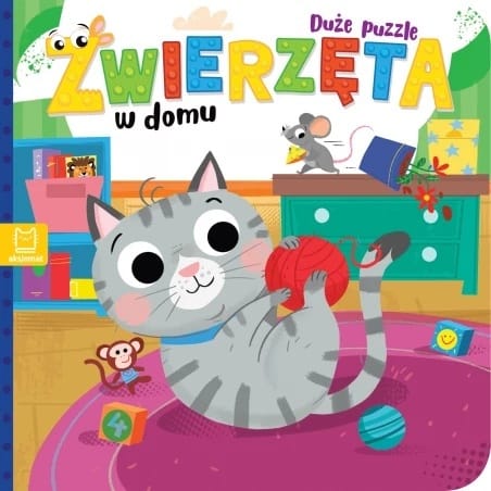 ⁨ZWIERZĘTA W DOMU DUŻE PUZZLE⁩ w sklepie Wasserman.eu