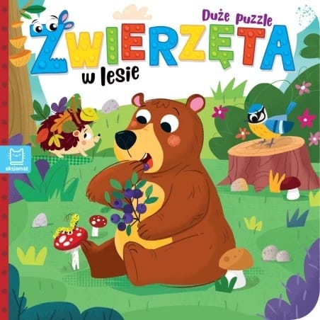 ⁨ZWIERZĘTA W LESIE DUŻE PUZZLE⁩ w sklepie Wasserman.eu