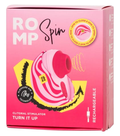 ⁨ROMP Spin - Kompaktowy stymulator bezdotykowy, 3 tryby, 10 intensywności⁩ w sklepie Wasserman.eu