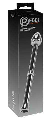 ⁨Rebel Metal Milking Stick - stalowy stymulator masażu prostaty, 10 trybow⁩ w sklepie Wasserman.eu