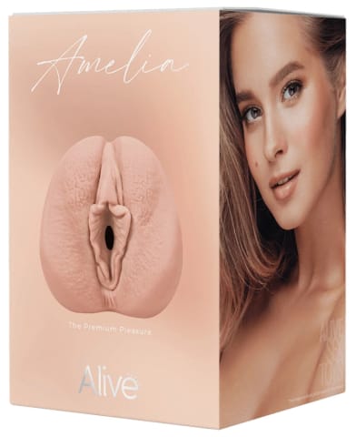 Alive Amelia - anatomiczna maszyna intymna TPE, 13,4 cm, ergonomiczna w sklepie Wasserman.eu