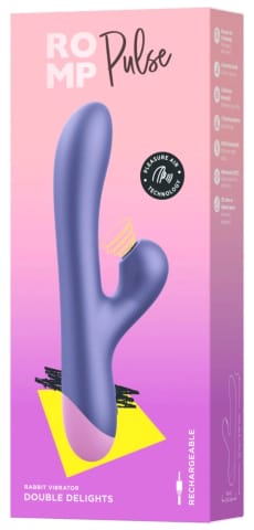 ⁨ROMP Pulse - dwufunkcyjny model z systemem pulsacji i wibracji, silikon⁩ w sklepie Wasserman.eu