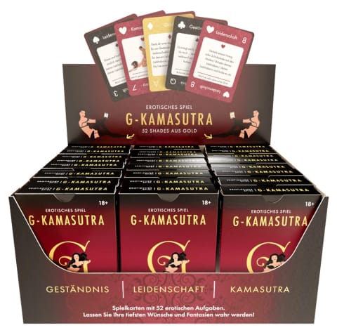 ⁨You2Toys G-Kamasutra Card Display 24 - Zestaw karciany 52 Shades of Gold⁩ w sklepie Wasserman.eu