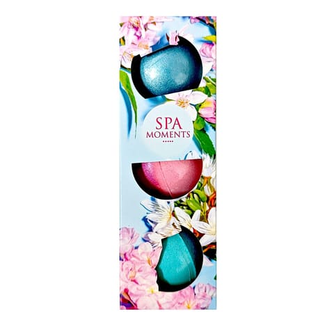 ⁨CHLAPU CHLAP Spa Moments Zestaw kul do kąpieli o zapachu Masła Shea 3 x 80 g⁩ w sklepie Wasserman.eu