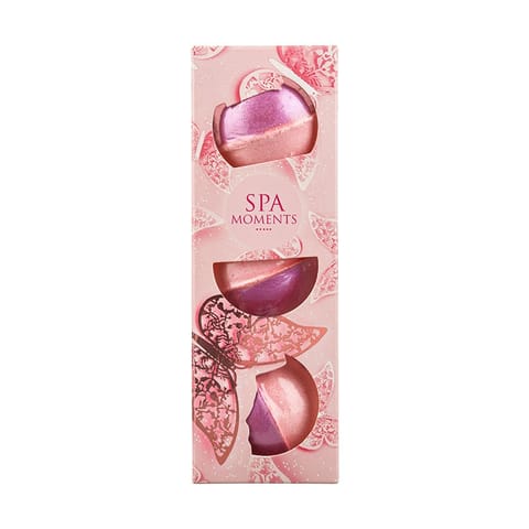 ⁨CHLAPU CHLAP Spa Moments Zestaw kul do kąpieli o zapachu Słodkiej Pianki 3 x 80 g⁩ w sklepie Wasserman.eu