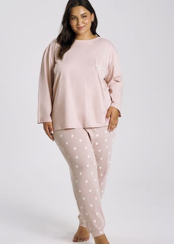 ⁨PIŻAMA TARO 3468 NORI AW26 01 (kolor różowy, rozmiar 3XL)⁩ w sklepie Wasserman.eu