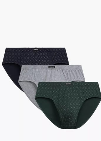 ⁨SLIPY ATLANTIC 3MP-205 JZ25 GRA/SZM/ZIECC (kolor granat- szary melanż- zielony ciemny, rozmiar XXL)⁩ w sklepie Wasserman.eu