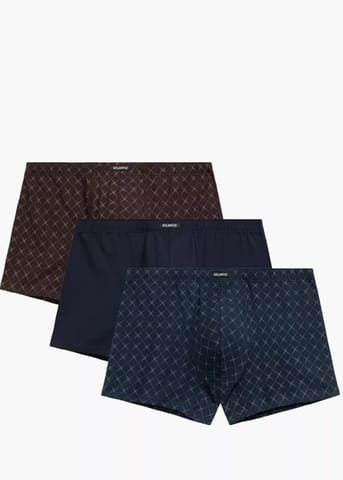 ⁨SZORTY ATLANTIC 3MH-216 JZ25 GRAJ/GRA/BRA (kolor granat jasny- granat- brąz, rozmiar XXL)⁩ w sklepie Wasserman.eu