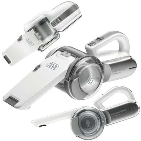 Black & Decker PV1820L handheld vacuum Chrome Bagless at Wasserman.eu