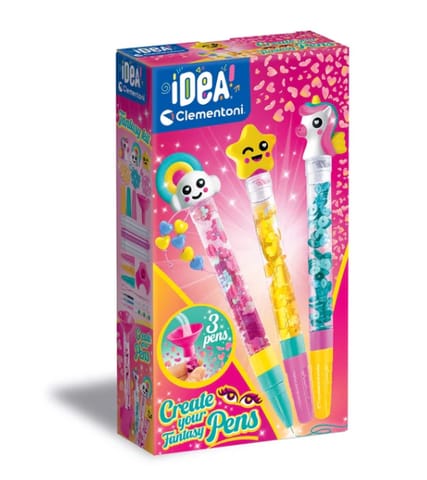 ⁨Idea Art Zestaw Mini Fabryka Fantazyjnych Długopisów Clementoni 18831⁩ w sklepie Wasserman.eu