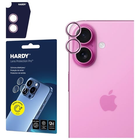 ⁨Ochrona na obiektyw aparatu 3MK HARDY    Lens Protection Pro do Apple iPhone 17 fioletowy⁩ w sklepie Wasserman.eu