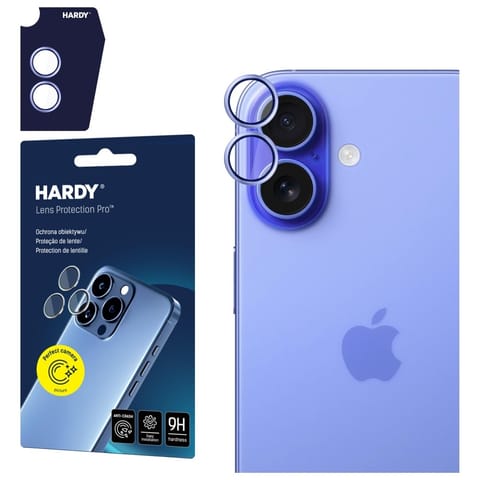⁨Ochrona na obiektyw aparatu 3MK HARDY    Lens Protection Pro do Apple iPhone 17 niebieski⁩ w sklepie Wasserman.eu