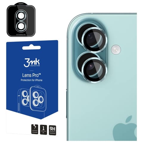 ⁨Ochrona na obiektyw aparatu 3MK Lens     Protection Pro do Apple iPhone 17 zielony⁩ w sklepie Wasserman.eu