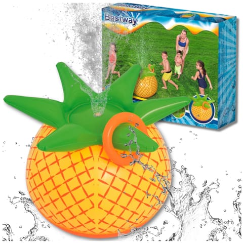⁨Bestway Dmuchana Fontanna Ananas Ogrodowa Zraszacz dla Dzieci Woda Lato 81 CM⁩ w sklepie Wasserman.eu