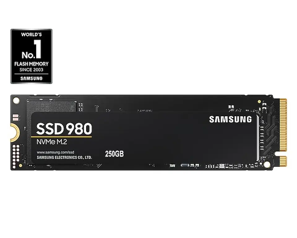 ⁨Samsung 980 M.2 250 GB PCI Express 3.0 V-NAND  NVMe⁩ at Wasserman.eu