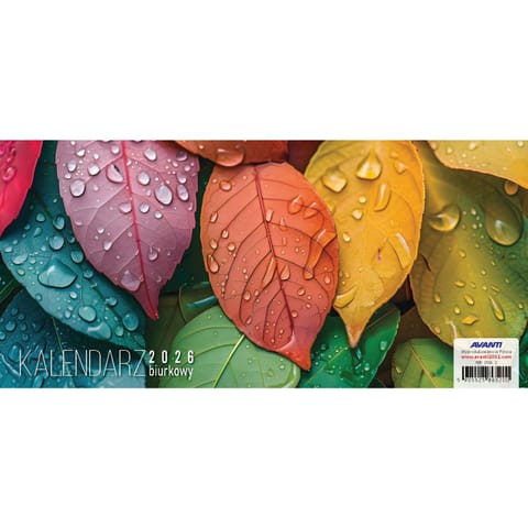 ⁨Kalendarz biurkowy poprzeczny KBP AVANTI⁩ w sklepie Wasserman.eu