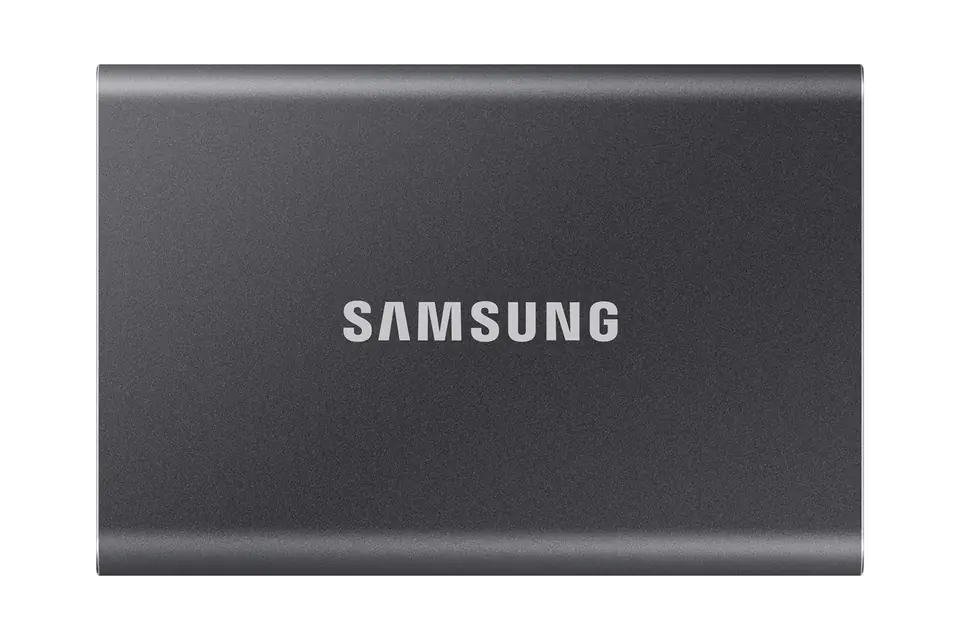 ⁨Samsung Portable SSD T7 2000 GB, USB 3.2, Gray⁩ w sklepie Wasserman.eu