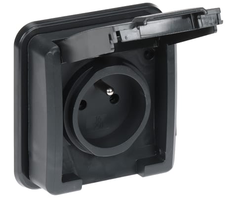 ⁨GNIAZDO PODTYNKOWE POJEDYNCZE AQUANT-5041-77/S/EPN 230 V AC 16 A IP55 Elektro-Plast⁩ w sklepie Wasserman.eu
