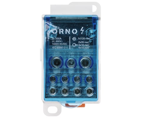 ⁨BLOK ROZDZIELCZY OR-LZ-8207/500 ORNO⁩ w sklepie Wasserman.eu