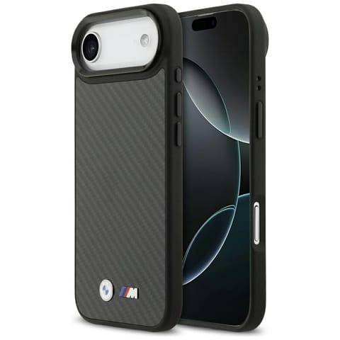 ⁨Etui BMW M Kevlar Matt MagSafe do iPhone Air czarny⁩ w sklepie Wasserman.eu