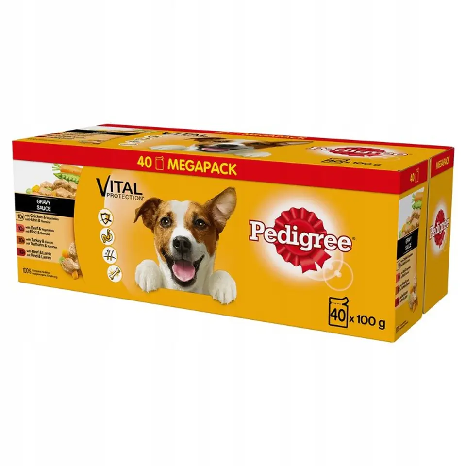 ⁨Pedigree Vital Protection Gravy 40x100 g⁩ at Wasserman.eu