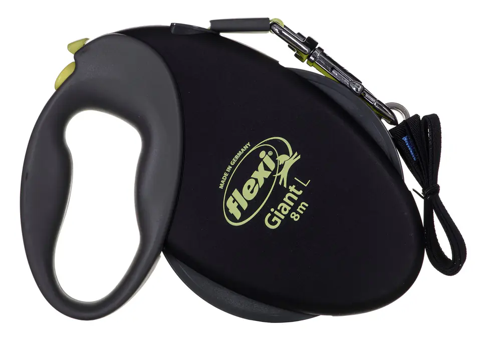 ⁨TRIXIE NEON GIANT L 8 m Black, Yellow Dog Retractable lead⁩ at Wasserman.eu