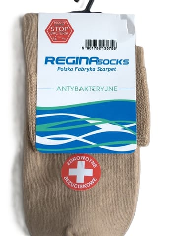 ⁨SKARPETY REGINASOCKS BU PK SILTEX 9359 (kolor POPIEL, rozmiar 43-46)⁩ w sklepie Wasserman.eu