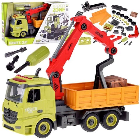 ⁨Dźwig hds auto do składania skręcania rozkręcania wywrotka ZA4810⁩ w sklepie Wasserman.eu