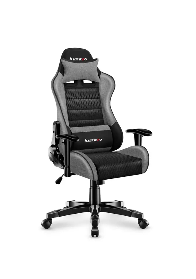 ⁨Gaming chair for children Huzaro HZ-Ranger 6.0 Gray Mesh, gray and black⁩ at Wasserman.eu