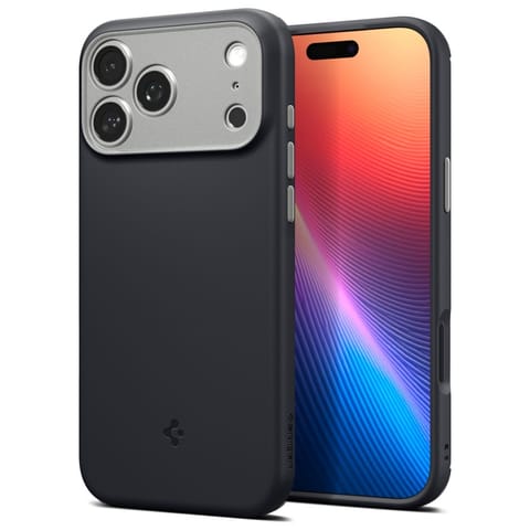 ⁨Etui Spigen Nano Pop Mag MagSafe do      iPhone 17 Pro Max czarny⁩ w sklepie Wasserman.eu