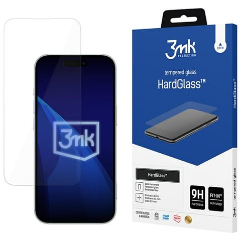 ⁨Szkło hartowane 3MK HardGlass do Apple   iPhone 16 Pro Max / 17 Pro Max⁩ w sklepie Wasserman.eu