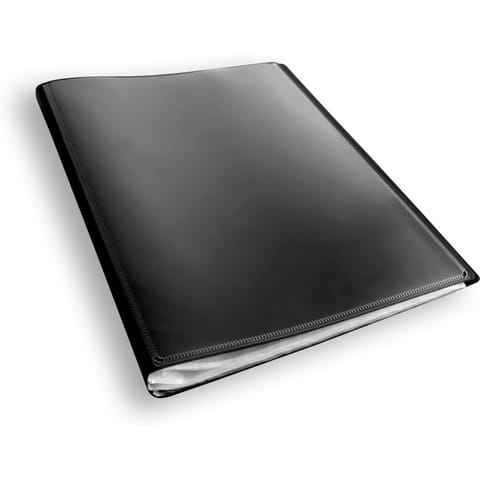 ⁨Teczka ofertowa A4 PP 10 koszulek CZARNA BT630-V10 TETIS⁩ w sklepie Wasserman.eu