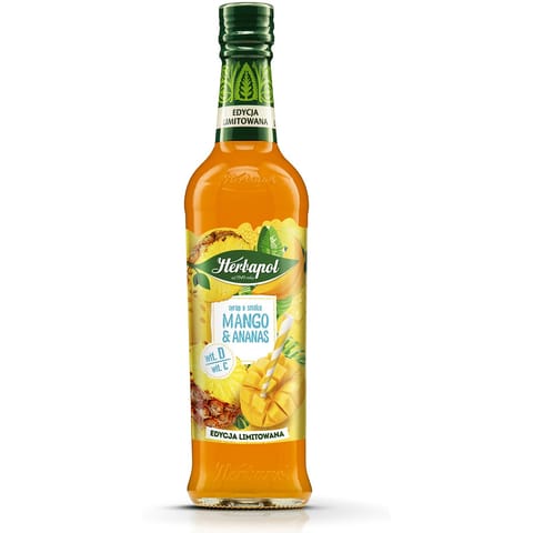 Syrop HERBAPOL Owocowa Spiżarnia 420ml Mango & Ananas w sklepie Wasserman.eu