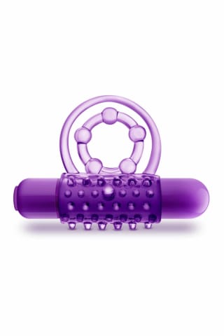 ⁨Blush Play With Me The Player - Podwojna Wibrująca Opaska Intymna, czarna⁩ w sklepie Wasserman.eu