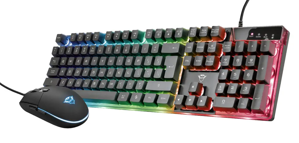 Zestaw KLAWIATURA + MYSZ TRUST GXT 838 Azor Combo w sklepie Wasserman.eu