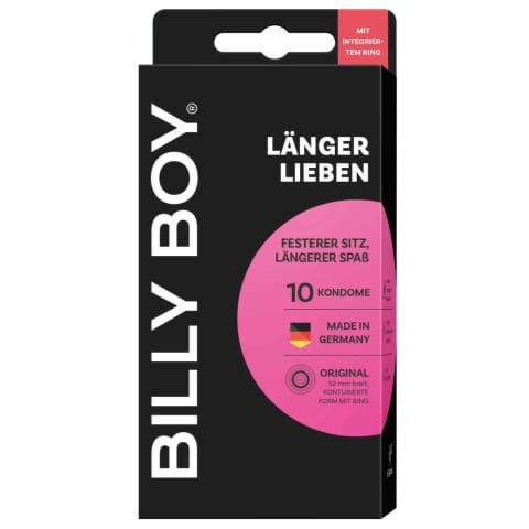 Billy Boy Langer Lieben prezerwatywy przedłużające 10 sztuk w sklepie Wasserman.eu