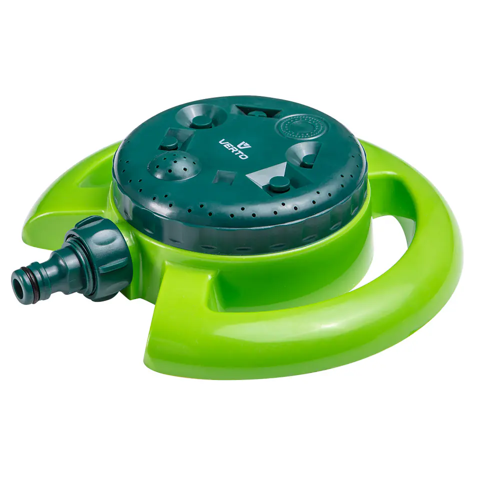 ⁨Garden sprinkler, 8-function, plastic (ABS), packed on a card⁩ at Wasserman.eu