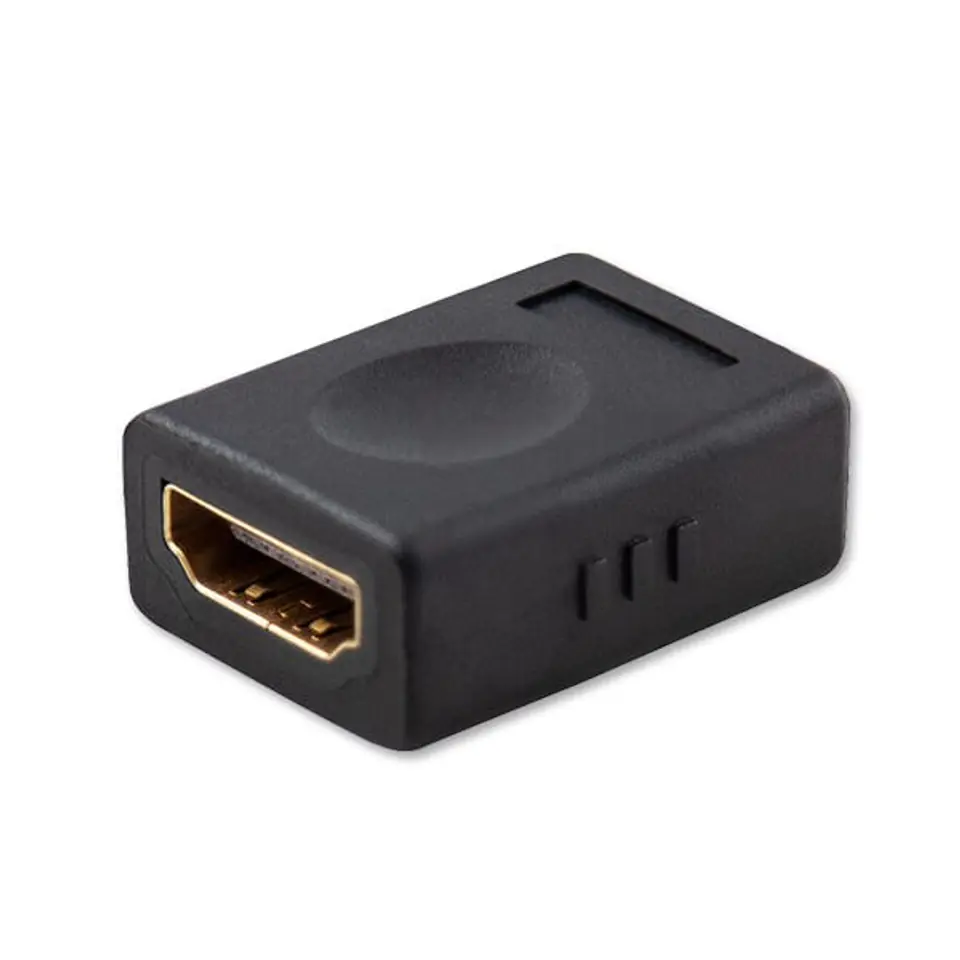 ⁨Adapter SAVIO CL-111 (HDMI F - HDMI F; kolor czarny)⁩ w sklepie Wasserman.eu