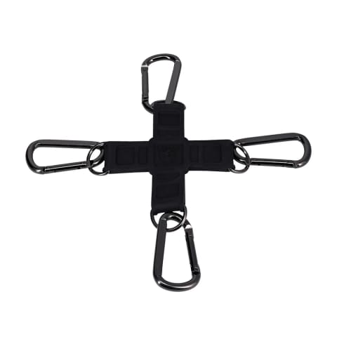 ⁨Doc Johnson Tactical Hogtie System Black - silikonowy regulator położenia⁩ w sklepie Wasserman.eu