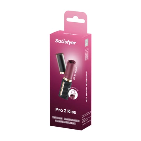 ⁨Satisfyer powietrzny stymulator Pro 2 Kiss⁩ at Wasserman.eu