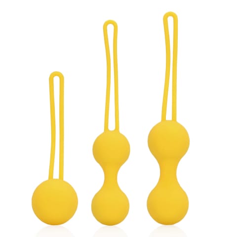 ⁨Loveline Zestaw Kulek Treningowych Lemonade Yellow - 3 Rozmiary⁩ w sklepie Wasserman.eu