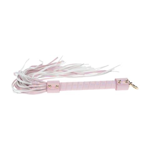 ⁨Ouch! Paris Collection Flogger Pink - model z iryzującym wykończeniem⁩ w sklepie Wasserman.eu