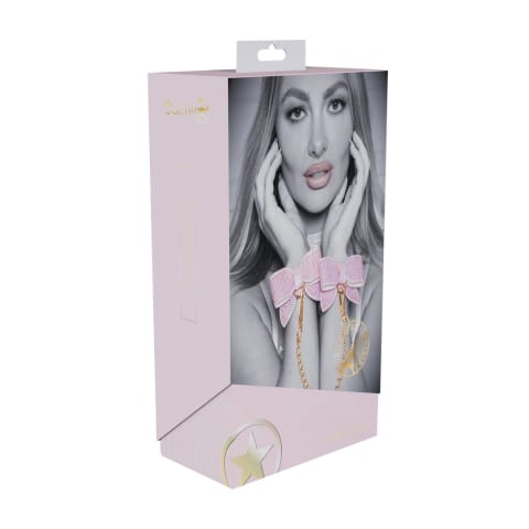 ⁨Ouch! Paris Collection kajdanki skorzane rożowe high fashion⁩ w sklepie Wasserman.eu
