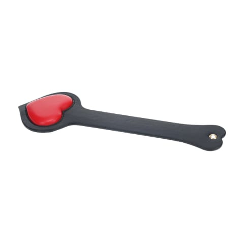 ⁨OUCH! Milan Collection Paddle czarno-czerwony skorzany elegancki⁩ w sklepie Wasserman.eu