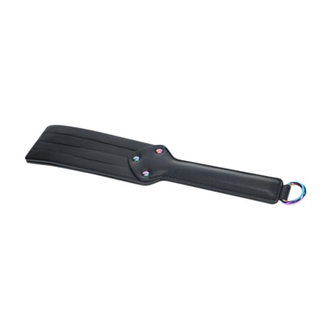 ⁨Ouch! Venice Collection Paddle Black - elegancka skorzana łopatka⁩ w sklepie Wasserman.eu