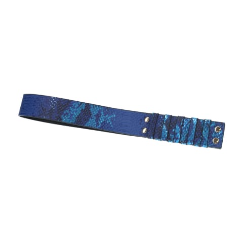 ⁨Ouch! Florence Collection Paddle Niebieska Elegancka Skorzana Łopatka⁩ w sklepie Wasserman.eu