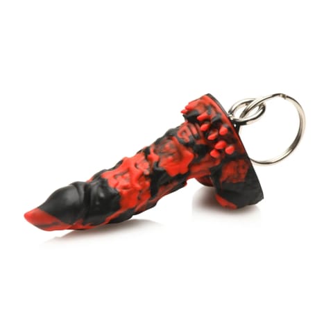 ⁨Creature Cocks Fire Demon brelok silikonowy czerwono-czarny 2,8 cala⁩ w sklepie Wasserman.eu