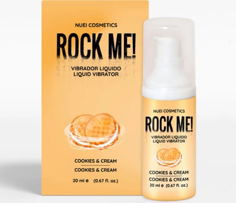 ⁨Nuei Rock Me! Żel stymulujący Cookies & Cream 20ml, efekt wibrujący⁩ w sklepie Wasserman.eu